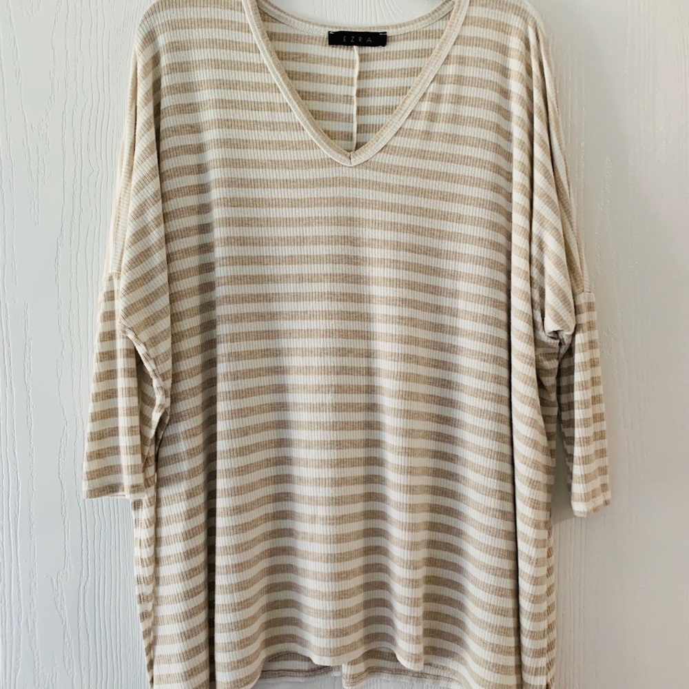 Oversized knit top